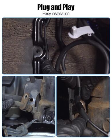 Front Left and Right ABS Wheel Speed Sensor Fit for Toyota Sienna 2011-2020 Replace 8954208040 8954208050 ALS2370 ALS2368 8954308040 8954308050, Skid Control Sensor Wire, 2PCS in Kuwait