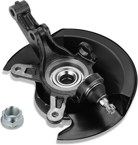 مجموعة مفاصل محملة من جانب السائق الأمامي الأيسر من DNA MOTORING متوافقة مع Honda Civic 2003-2005، OEM-KNCK-012-L in Saudi Arabia