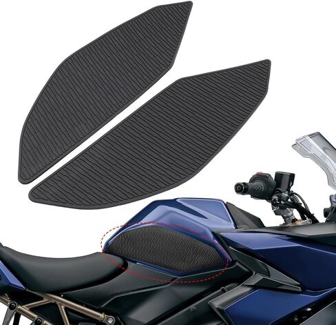 Cnfang4 1 زوج المطاط الجانب منصات قبضة الركبة لواصق خزان الغاز حماة لسوزوكي GSXS1000/F 15-2023 in Saudi Arabia