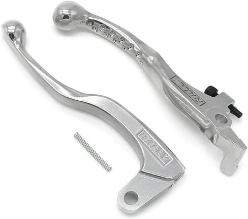 Motorcycle Brake Lever, Alloy Steel, Silver, 1.96" x 5.9" for Suzuki DR-Z250 (2002-2007), DR-Z400 (2001-2008), DR250 (1991-2000), DR350 (1991-1999), TSR125, TSR200 in Saudi Arabia