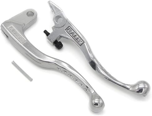 Motorcycle Brake Lever, Alloy Steel, Silver, 1.96" x 5.9" for Suzuki DR-Z250 (2002-2007), DR-Z400 (2001-2008), DR250 (1991-2000), DR350 (1991-1999), TSR125, TSR200 in Saudi Arabia