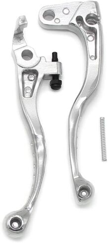 Motorcycle Brake Lever, Alloy Steel, Silver, 1.96" x 5.9" for Suzuki DR-Z250 (2002-2007), DR-Z400 (2001-2008), DR250 (1991-2000), DR350 (1991-1999), TSR125, TSR200 in Saudi Arabia