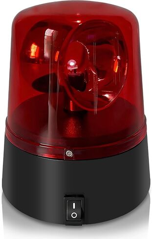 أحمر LED ضوء ستروب، 360 درجة ديسكو حزب الدورية مصباح وامض منارة حزب مصباح DJ وامض أضواء المسرح، سيارة الشرطة منارة صفارة الإنذار ضوء ستروب مع التحكم في التبديل لشريط عرض DJ in Saudi Arabia