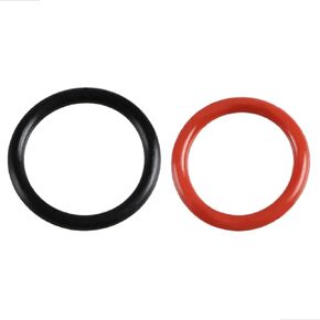 KPALAG 2PCS Power Steering Pump Rubber Inlet & Outlet O-Ring Seals Compatible with Honda Civic CR-V Element Replace # 91370-SV4-000 91345-RDA-A01