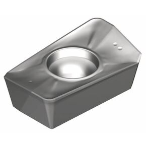 Achteck APMT 1135PDER AP301U Milling Insert APPL: Prime P15-P35, Vc 360-850 SFM, f 0.002-0.005 in, Grade Compares GC4220, GC2030, IC950, KC635M, MP2500, TT7030, WKP25 Fits Mitsubishi Cutter