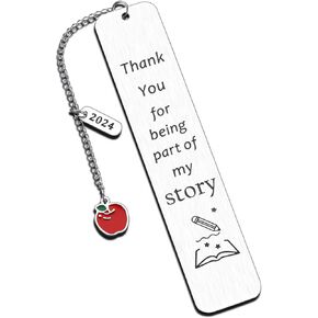 Teacher Appreciation Gifts for Women Men Teacher Appreciation Gifts Bulk Teacher Gifts Ideas Thank You Bookmark 2024 Gifts for Teacher Women Men Retirement Graduation GBirthday Teachers Day Gifts