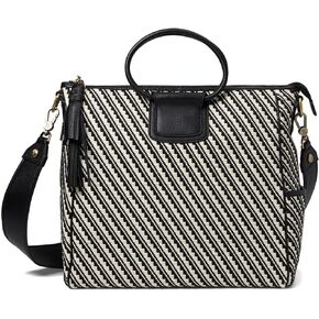 HOBO Sheila Satchel Black/White One Size