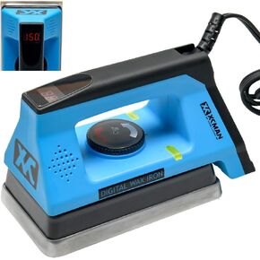 XCMAN Ski Snowboard Digital Waxing Iron 110V 800W Precise Controlling Temperature