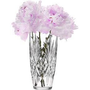 Godinger Flower Vase, Glass Vase, Vases for Flowers, Home Decor, Kitchen Decor, Party Decor, Gifts for Mom - 9" Tall Vase, Dublin Crystal Collection in Kuwait