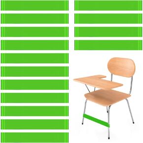 Chair Bands for Kids with Fidgety Feet,15 Pack Stretch Foot Bands,Natural Latex Stretch Chair Fidget Bands Student with Fidget Feet for Kids with ADHD ADD SPD (Black)