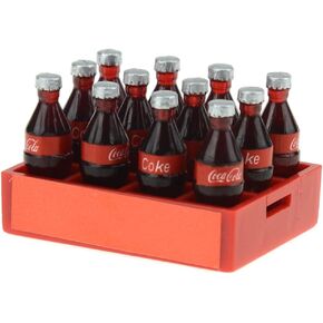 1/10 RC Car Mini Coke Bottle & Tray Model Toys for Tamiya CC-01 Axial SCX10 I II D90 D110 TF2 Capra TRX-4 Crawler Car Accessories