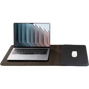 Orbitkey Hybrid Laptop Sleeve | Portable Desk Mat and Laptop Sleeve (Terracotta, 14")