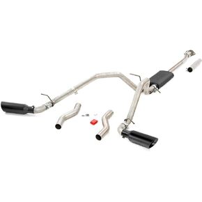 Rough Country Dual Cat-Back Exhaust for 19-24 Ram 1500 2WD/4WD | 5.7L - 96013
