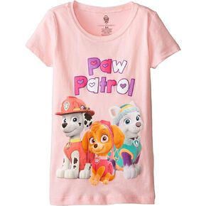 Nickelodeon Little Girls' Paw Patrol Short Sleeve T-Shirt Shirt