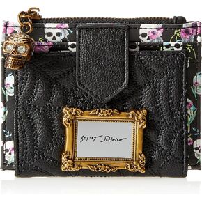 Betsey Johnson Spider Bifold Wallet, Black
