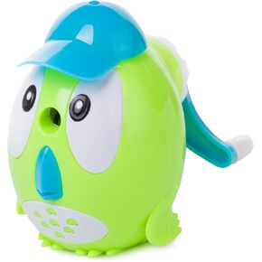 Mr. Pen- Owl Shaped Sharpener with Hat for Kids, Colored Pencils, Manual, Cute Fun Pencil Sharpener