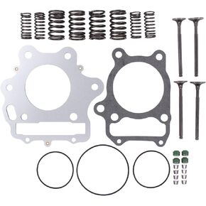 ApplianPar Cylinder Intake and Exhaust Valve Spring Head Gasket kit for Honda TRX300EX Sportrax 300EX FourTrax 250 1987-2008