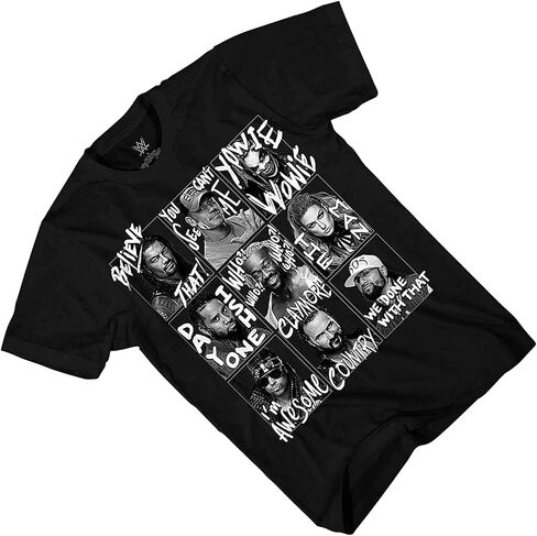 WWE Superstars Grid Roman Reigns John Cena Becky Lynch Boys Youth T-Shirt in Saudi Arabia