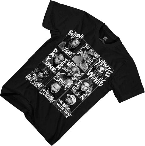 WWE Superstars Grid Roman Reigns John Cena Becky Lynch Boys Youth T-Shirt in Saudi Arabia