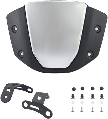 Sport Windshield For Honda CB1000R 2018-2020 Motorcycle Front Wind Deflector With Bracket Air Fairing CB650R 650R 2019-2023 (Black) in Saudi Arabia