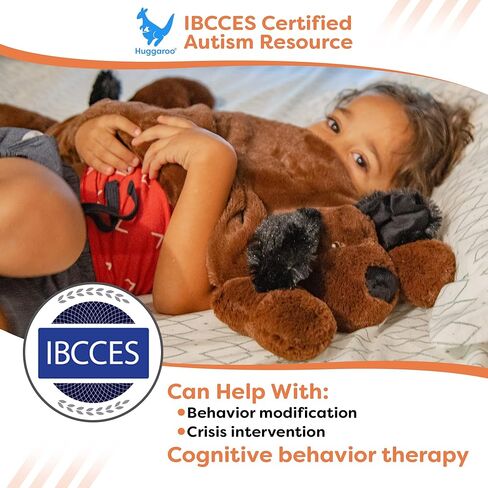 وسادة حمل مرجحة من هاجارو - حيوانات محشوة حسية - 3.6 رطل كبير 29 × 8 بوصة للقلق والتوحد - حشوة تخزين in Kuwait