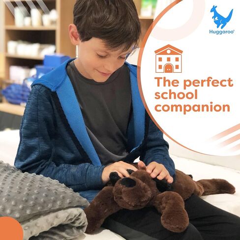 وسادة حمل مرجحة من هاجارو - حيوانات محشوة حسية - 3.6 رطل كبير 29 × 8 بوصة للقلق والتوحد - حشوة تخزين in Kuwait