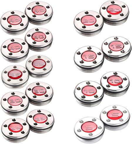 NA 2pcs Red Number Golf Custom Weights for Titleist Scotty Cameron Newport Studio California Putters 5g-45g for Option in Saudi Arabia