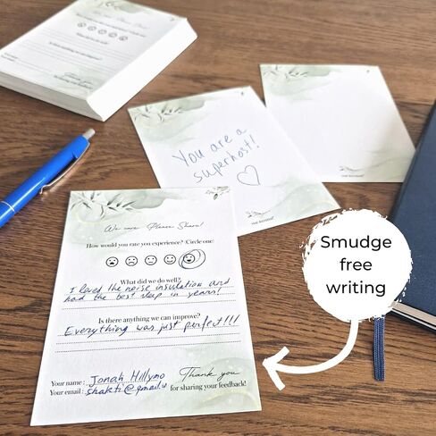 50 Short Term Rental Suggestion Cards - Suggestion Form to Receive Feedback for Your Bnb with Suggestion Box Cards - Bulk Hotel Supplies 50 Your Feedback is Appreciated Cards Set with Design and Extra in Saudi Arabia