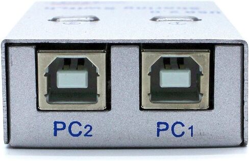 SinLoon USB Sharing Switch,3 in 1 (1) 2 Ports Auto Printer Sharing Switch Hub Box,High Speed Sharing Switcher Printer Scanner External (1 to 2） in Saudi Arabia