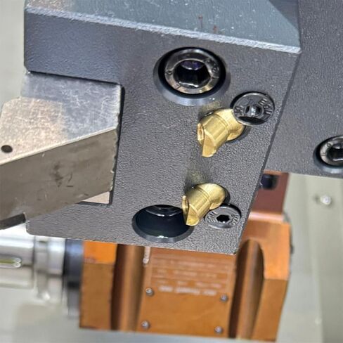 DCYCBTH 10 قطع M6 15 مم فوهات تبريد الكرة النحاسية قفل لولبي لمخارط CNC وآلات الطحن وأدوات الآلة وآلات ثني الحجر وآلات نحت المجوهرات وفوهات تبريد الكرة النحاسية in Kuwait