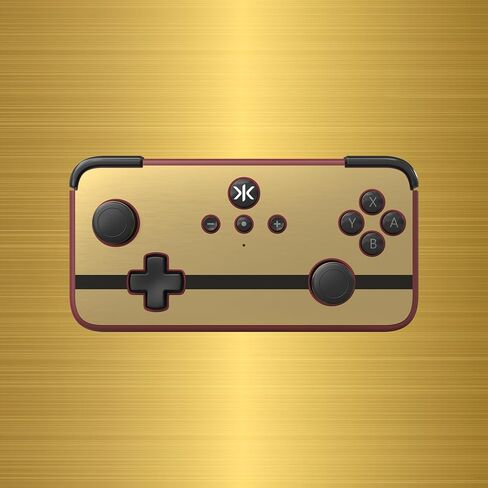 CRKD NEO S - وحدة تحكم لاسلكية قابلة للتجميع لجهاز Nintendo Switch OLED، الهاتف المحمول، الكمبيوتر الشخصي، التلفزيون الذكي، Steam Deck OLED، Legion Go، Rog Ally Gaming (ذهبي قديم) in Kuwait