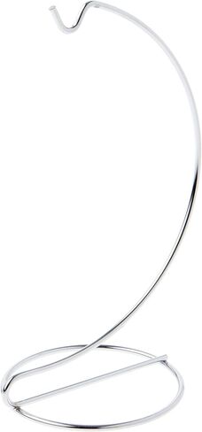 Plymor Simple Silver Ornament Stand, 7" H x 3" W x 3" D in Saudi Arabia