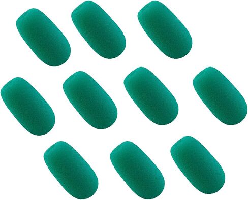 قطعة بديلة من الفوم Blue Parrott B350 لغطاء ميكروفون BlueParrott B450 B550 C400 S450 B250 B350، 10 عبوات (أزرق) in Kuwait