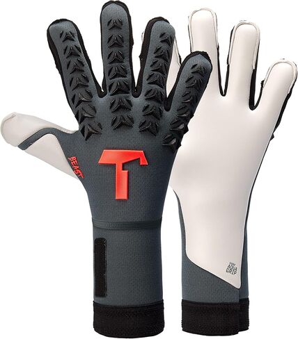 T1TAN Dark Beast + LC (FP) - Goalkeeper Gloves - with Finger Protection - Soccer Goalkeeper Gloves - Size 6 in Saudi Arabia