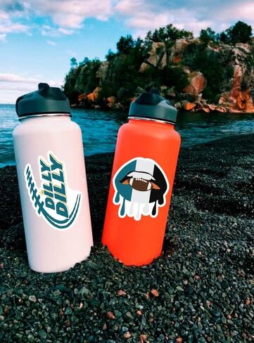 25 قطعة من ملصقات الرجبي لكرة القدم الأمريكية لزجاجة المياه، والكمبيوتر المحمول، والدراجة، والكمبيوتر، والدراجات النارية، وحقيبة السفر، وملصق تزيين ملصق السيارة 2-2.5 بوصة in Kuwait