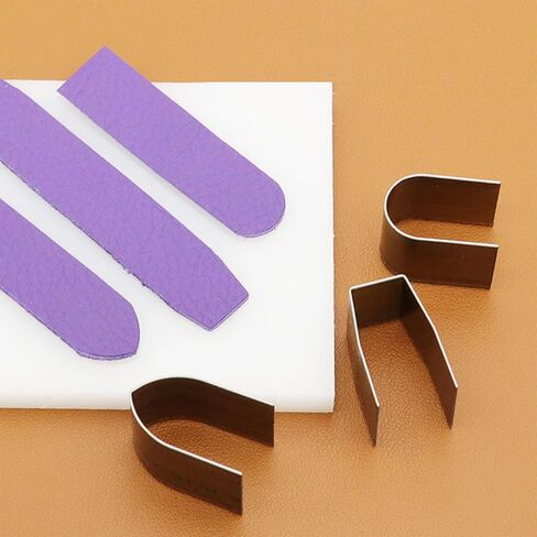 Yayatty 19 PCS Leather Cutter Tool Set, 18 PCS Leather Punch Tools with Perforated Matting, Leather Cutting Dies, Leather Hole Punch Tool Kit for DIY Leather Crafts in Kuwait