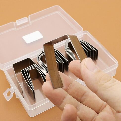 Yayatty 19 PCS Leather Cutter Tool Set, 18 PCS Leather Punch Tools with Perforated Matting, Leather Cutting Dies, Leather Hole Punch Tool Kit for DIY Leather Crafts in Kuwait