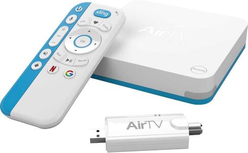 AirTV الكل في واحد مع محول موالف مزدوج | كابل 3ft Cat5e UTP وموزع كابل محوري ASKA TV | مكافأة بقيمة 25 دولارًا من رصيد SlingTV in Saudi Arabia