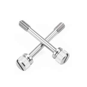 2/5 قطعة 304 مسامير قفل من الفولاذ المقاوم للصدأ/مسامير إبهام مموجة مشقوقة M3-M8(5 قطعة M6x22) in Kuwait