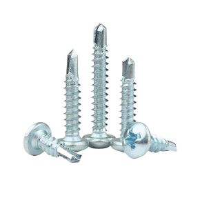 5/20 قطعة من الفولاذ المقاوم للصدأ/الفولاذ الكربوني مسامير متقاطعة ذاتية الحفر من الخشب مسامير التنصت على الرأس M3.5~M6.3(32 مم، M4.8(10 قطعة)) in Kuwait