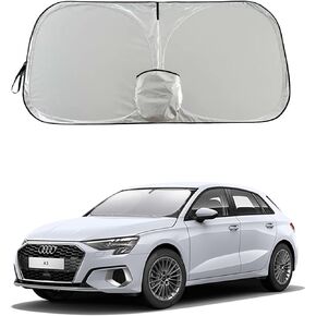 غطاء شمسي للزجاج الأمامي من Audi A3 A4 A5، حاجب شمسي للنافذة الأمامية قابل للطي مناسب حسب الطلب، غطاء داخلي للحماية من الأشعة فوق البنفسجية والحرارة، يناسب موديلات 1995-2024 in Kuwait