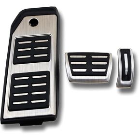 غطاء دواسة مسند قدم فرامل الغاز متوافق مع Q7 Q8 2017-2025، متوافق مع بورش كايين 2020-2024، متوافق مع ملحقات طوارق 2019-2024 بدون مثقاب in Kuwait