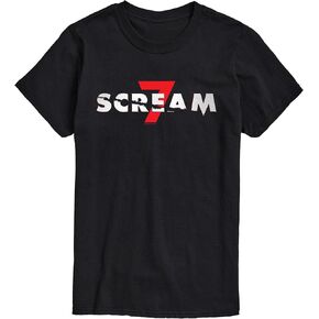 HYBRID APPAREL Scream - شعار كبير - تي شيرت برسومات للرجال بأكمام قصيرة in Kuwait