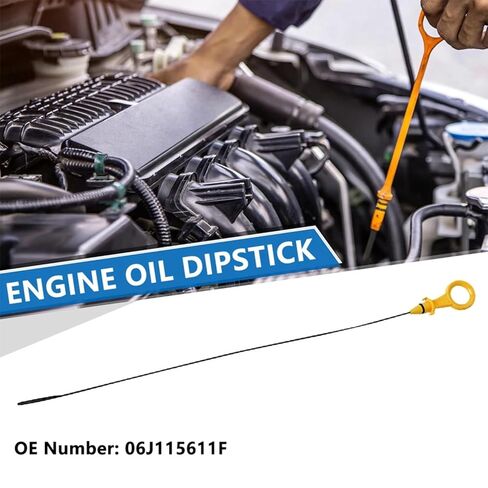 Oil Level Indicator Dipstick Compatible with Q5 2011 2012 2013 2014 2015 2.0T Oil Level Indicator Dipstick Automotive Replacement Engine Dip Stick 06J115611F in Saudi Arabia