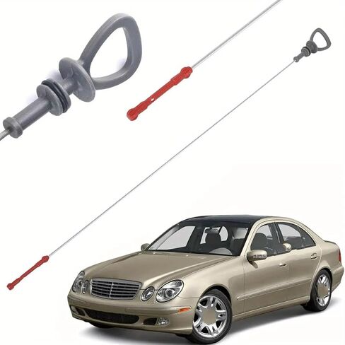 مقياس مستوى الزيت متوافق مع بنز لCL500 لـ S500 V8 5.0L 2000-2006 لـ CLK430 1999-2003 V8 4.3L مقياس مستوى سائل زيت المحرك 1130100072 in Saudi Arabia