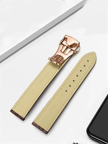 KLVN Genuine Leather Band Alligator For Omega Seamaster Speedmaster 300,300M,600,007 Watch Strap 18mm To 24mm Crocodile Leather Strap For Men's And Women's in Saudi Arabia