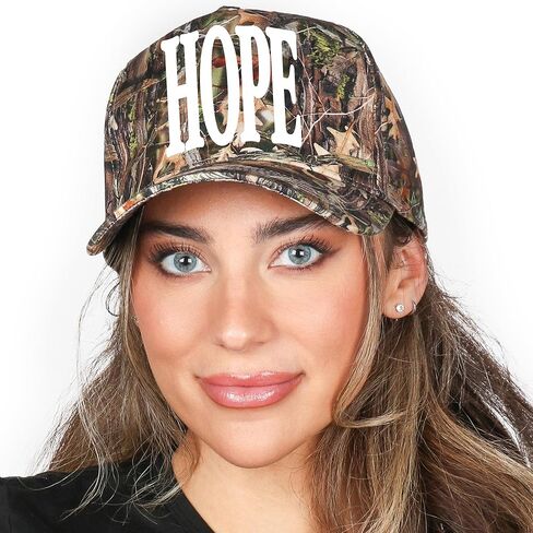 Hope Hat | Premium Adjustable Christian Faith Snapback Baseball Vintage Trucker Hats for Men & Women in Saudi Arabia