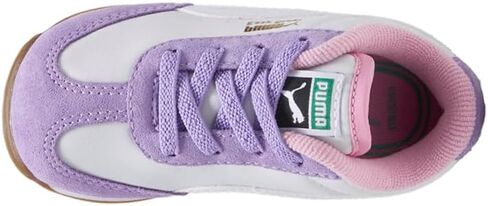 PUMA Toddler Girls Easy Rider Lace Up Sneakers Shoes Casual - Purple in Saudi Arabia