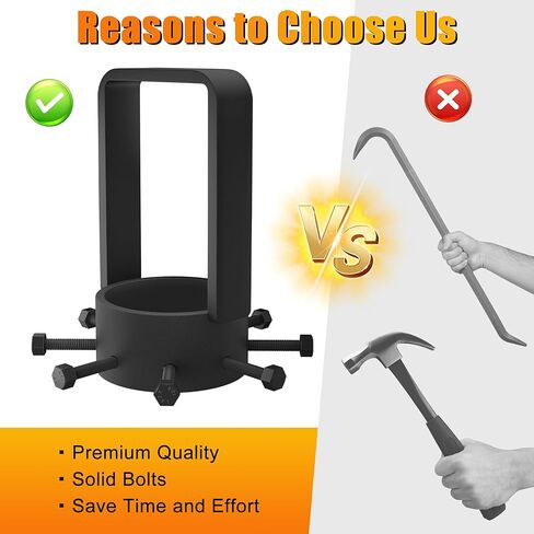 أداة إزالة محور السيرة الذاتية - مناسبة عالميًا للسيارات والشاحنات ومركبات ATV وUTV - أداة إزالة مفصل السيرة الذاتية، مجموعة ساحبات مفصل محرك البناء الفولاذي المقاوم للصدأ in Kuwait