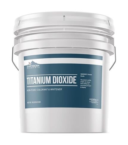 Earthborn Elements Titanium Dioxide (1 Gallon), DIY Essential, Resealable Bucket in Saudi Arabia